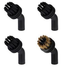 Набор аксессуаров для пароочистителя BORT Round brush SET BDR-1200/2700-R (3+1) Mix
