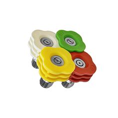 Комплект веерных форсунок для моек высокого давления BORT 3000 Set (1/4QC) (Quick Fix)