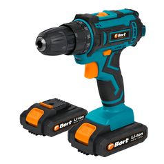Дрель-шуруповерт аккумуляторная BORT BAB-16x2Li-FDK (2x1,5Ah)