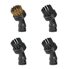 Набор аксессуаров для пароочистителя BORT Round brush SET BDR-1700 (3+1) Mix