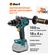 Дрель-шуруповерт аккумуляторная ударная BORT BAB-21X (без АКБ и ЗУ)